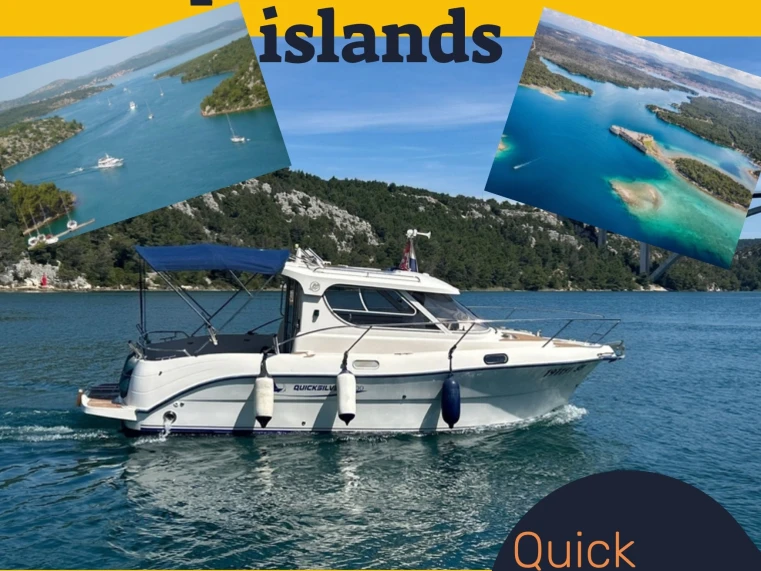 Wynajem łodzi Quicksilver Quicksilver 700 Week-End w Bilice na SamBoat 
