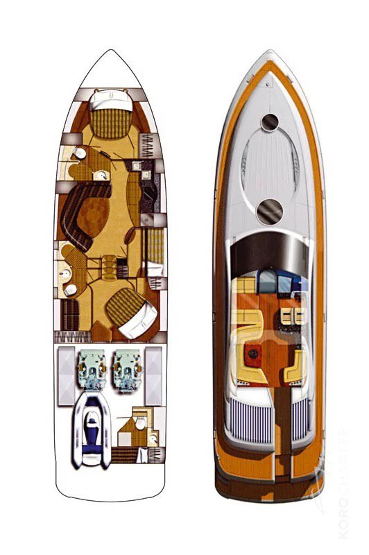 Wynajem łodzi Fairline Fairline Targa 62 w Punat na SamBoat 