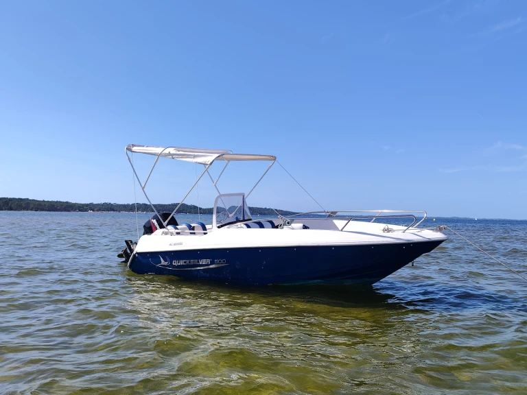 Wynajem łodzi Biscarrosse tanio Quicksilver 500 Commander