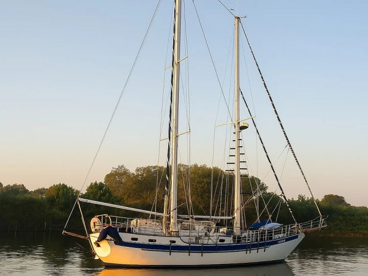 Schooner Staysail między profesjonalistami a osobami prywatnymi w Porto Turistico Di Roma (Ostia)
