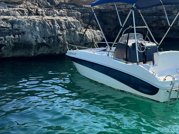 Wynajem łodzi Ciutadella de Menorca tanio Remus 450 open