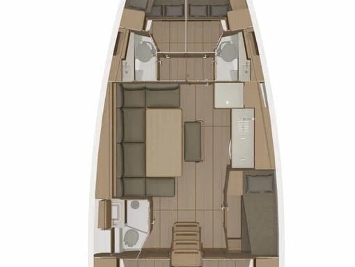 Wynajmij Dufour Dufour 460 Grand Large w Pirovac