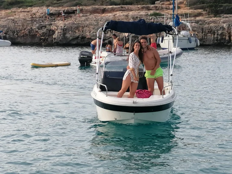 Wynajem łodzi Ciutadella de Menorca tanio Remus 450 open