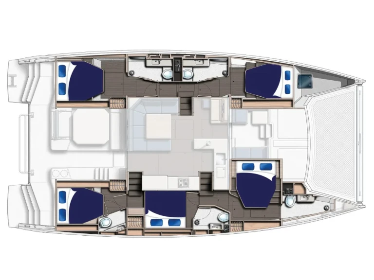 Wynajem w Saint George- Leopard Leopard 50 na SamBoat