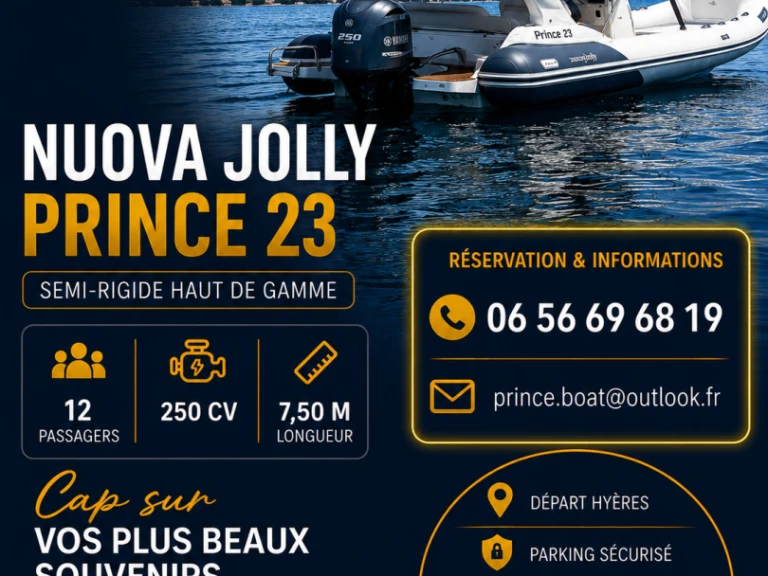 Wynajmij Łódż półsztywna z lub bez skippera Nuova Jolly w Hyeres