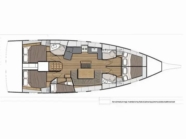 Wynajem w Piraeus- Bénéteau Oceanis 46.1/5 na SamBoat