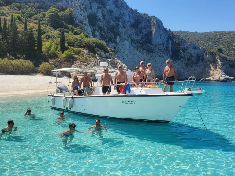 Wynajem Motorówka Ocean Yachts z patentem 