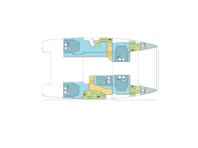 Wynajmij Katamaran z lub bez skippera Fountaine Pajot w Mahé