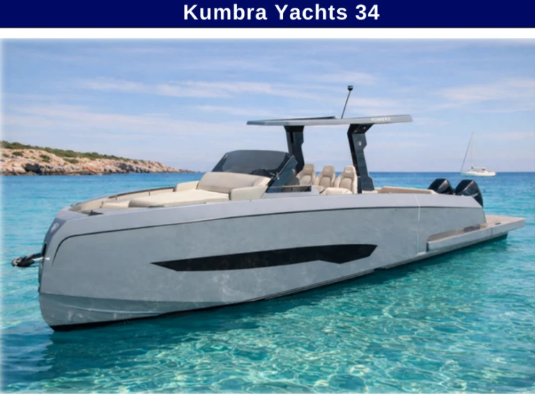Wynajem łodzi Ibiza Town tanio Kumbra 34