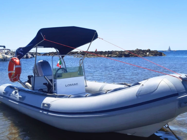 Wynajem Łódż półsztywna w Santa Marinella - Lomac Lomac 500 OK