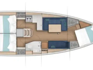Wynajem Żaglowiec w Hyeres - Jeanneau Sun Odyssey 380