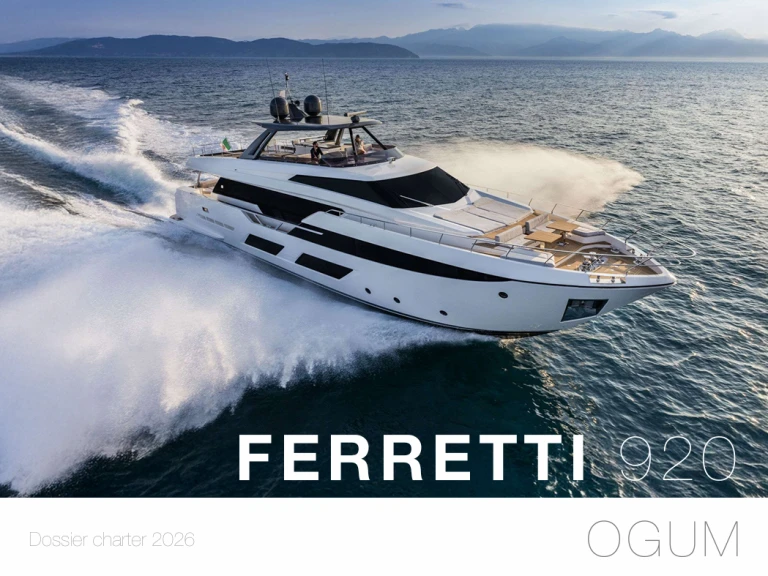 Wynajem Luksusowy jacht w Ibiza Town - Ferretti FERRETTI 920