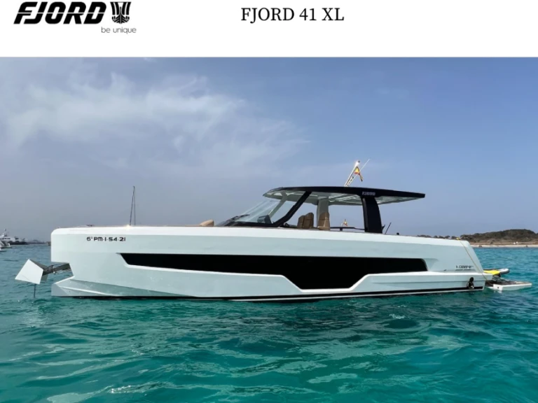 Wynajem Motorówka Fjord z patentem 