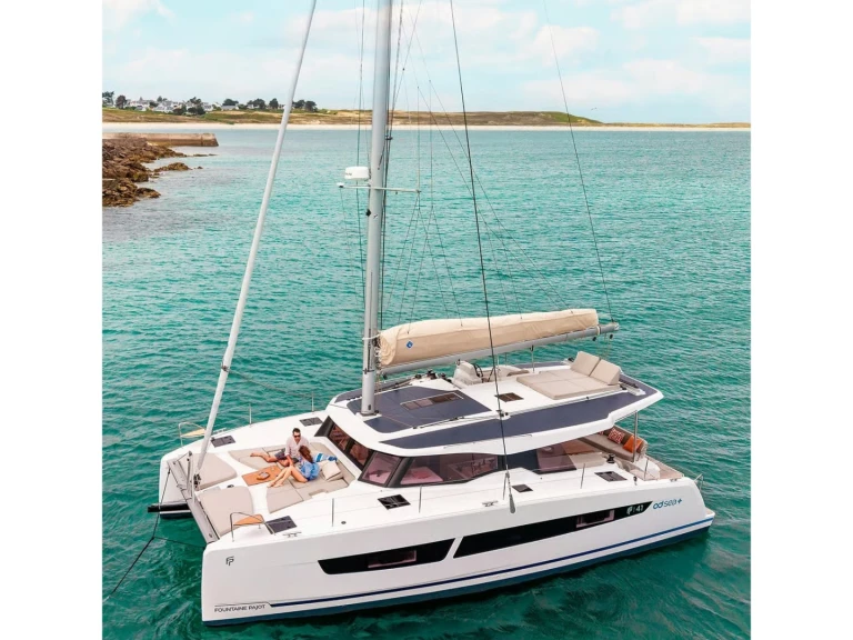 Wynajem łodzi Volos tanio Fountaine Pajot New 41