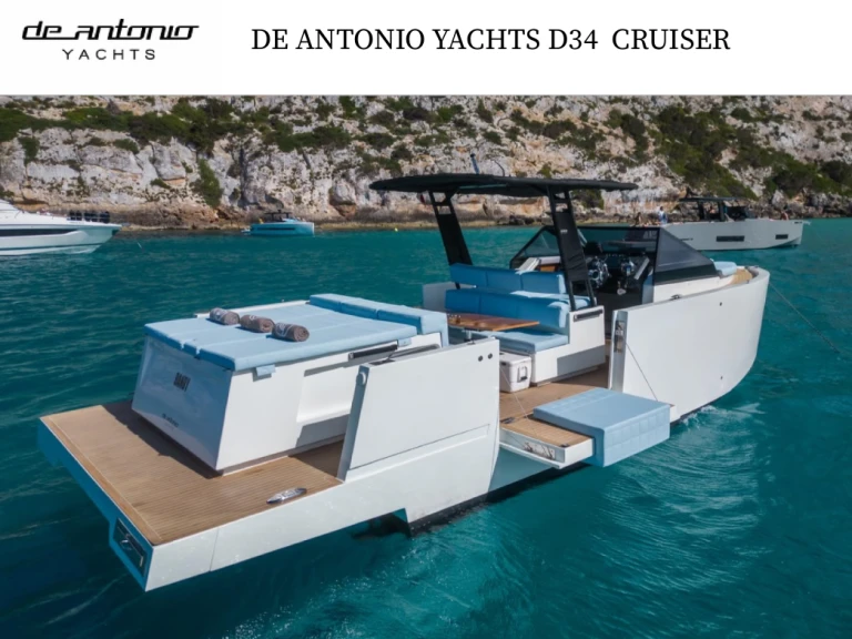 De Antonio DE ANTONIO YACHTS D34 CRUISER  między profesjonalistami a osobami prywatnymi w Ibiza Town