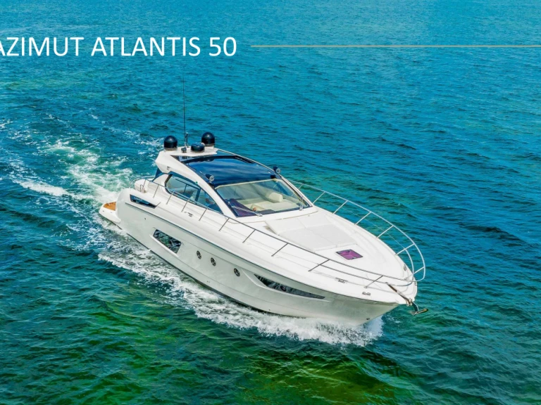 Azimut Atlantis 50 między profesjonalistami a osobami prywatnymi w Cannes
