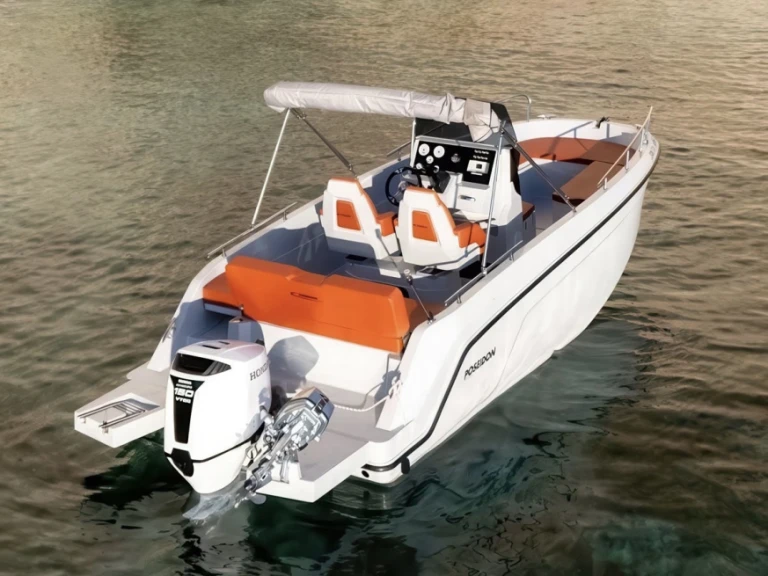 Poseidon Blu Water 210 między profesjonalistami a osobami prywatnymi w Zakynthos