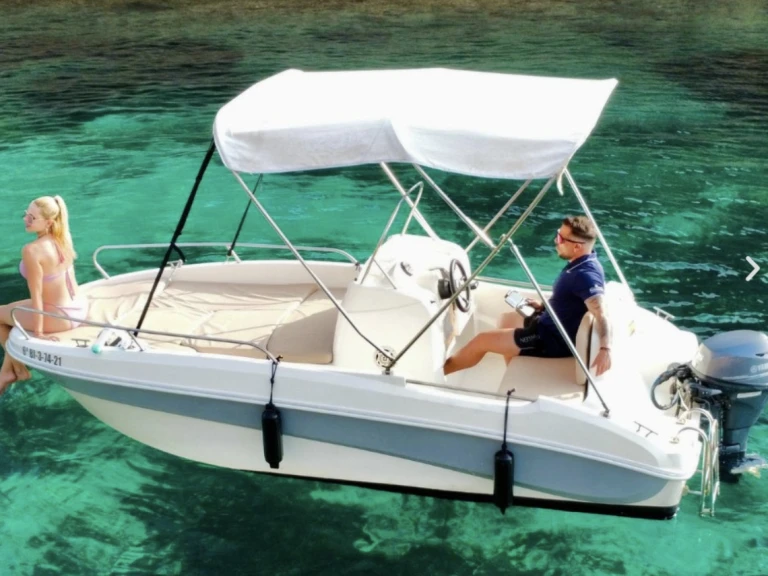 Wynajmij Quicksilver Activ 455 Open w Sant Antoni de Portmany