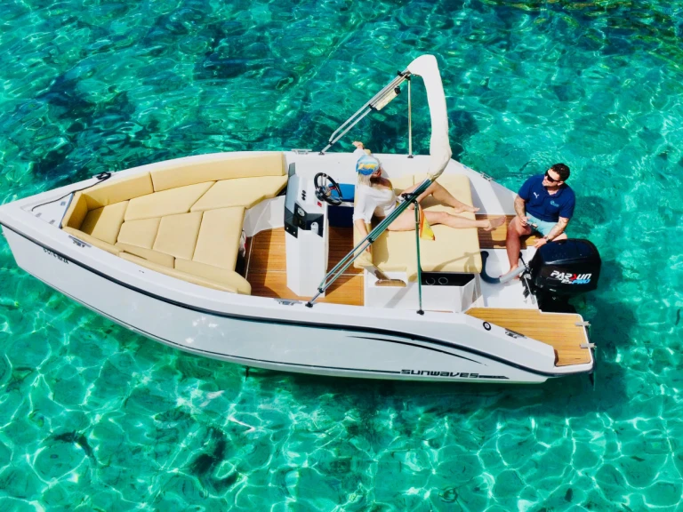 Wynajmij Silver Yacht 555 premium boat w Sant Antoni de Portmany