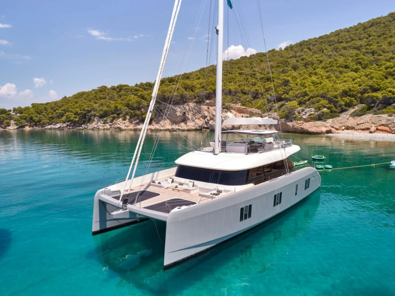 Wynajem łodzi Sunreef Sunreef 80 (4 cab) w Kallithéa na SamBoat 