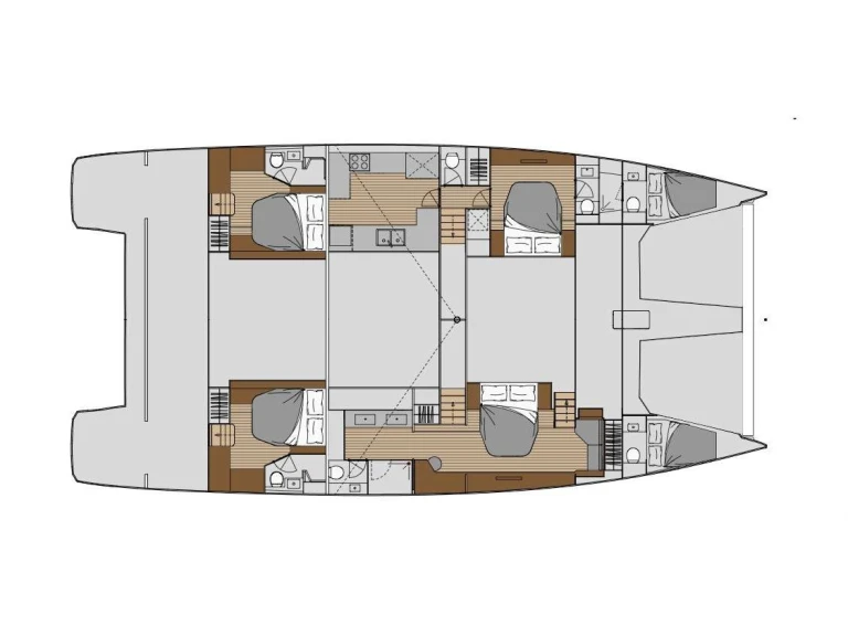 Wynajem Luksusowy jacht w Alimos - Fountaine Pajot Fountaine Pajot Power Alegria 67 (4 cab)