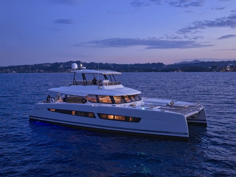 Wynajem łodzi Gouvia tanio Fountaine Pajot Power Alegria 67 (5 cab)