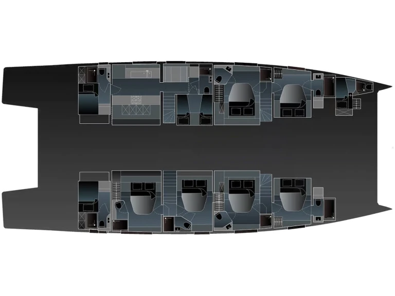 Wynajem Luksusowy jacht w Alimos - Fountaine Pajot Fountaine Pajot Power 80 (6 cab)