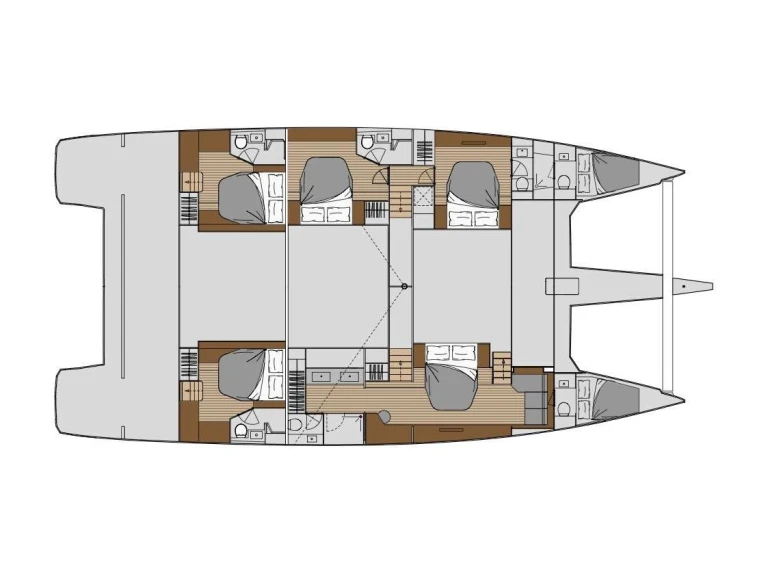 Wynajmij Fountaine Pajot Fountaine Pajot Alegria 67 (5 cab) w Nea Peramos