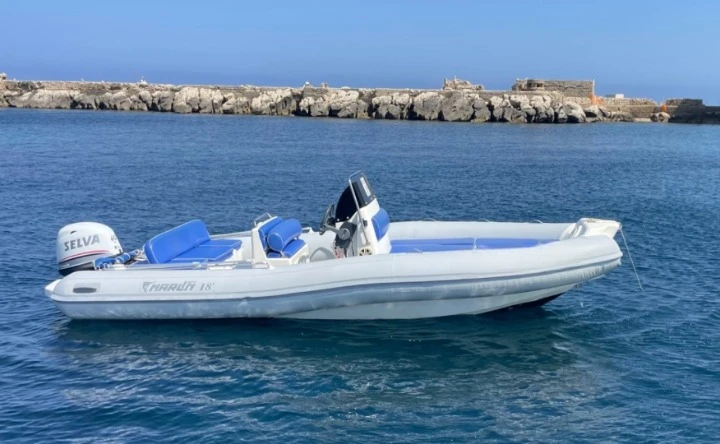 Wynajem Łódż półsztywna Marlin Boat z patentem 