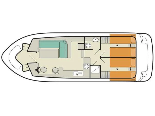 Wynajem łodzi Le Boat Tango w Castelnaudary na SamBoat 