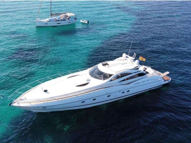 Wynajem Luksusowy jacht Sunseeker z patentem 