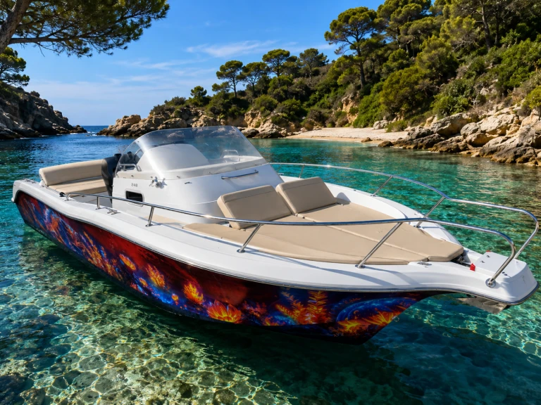 White Shark White Shark 248 między profesjonalistami a osobami prywatnymi w Saint-Cyprien