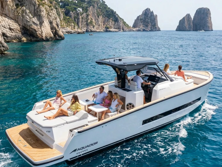 Wynajmij Gozzo Libeccio 32WA w Sorrento