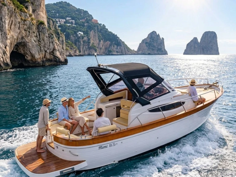 Wynajmij Gozzo Libeccio 32WA w Sorrento