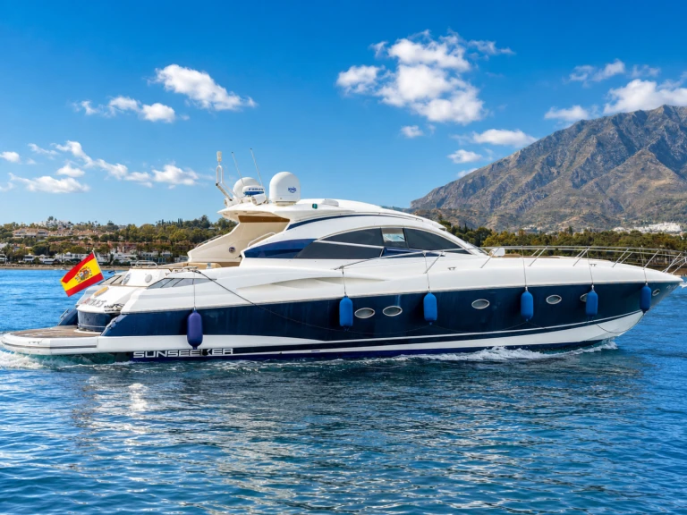 Wynajem Luksusowy jacht w Marbella - Sunseeker Predator 61