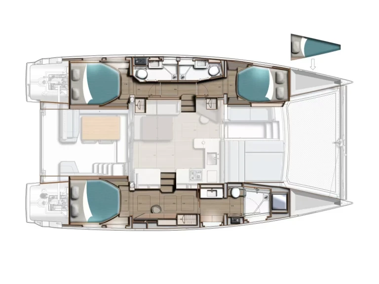Wynajem w Road Town- Leopard Moorings 4300 - 3 na SamBoat