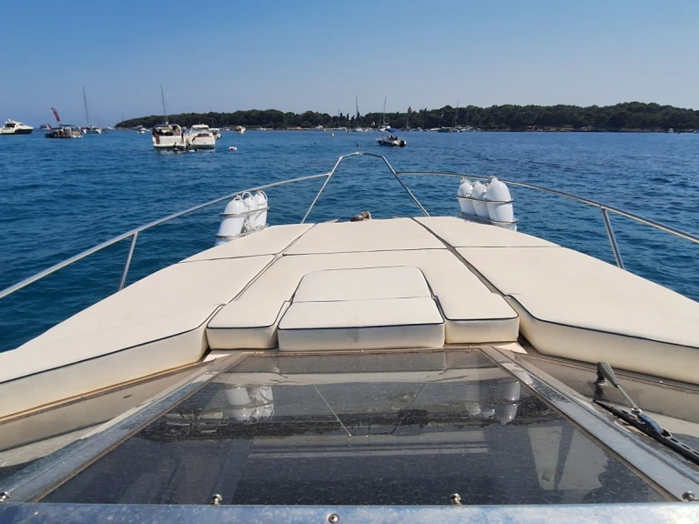 Sunseeker Portofino między profesjonalistami a osobami prywatnymi w Cannes