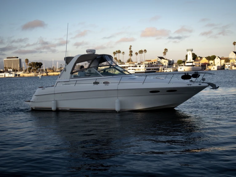 Sea Ray Sundancer między profesjonalistami a osobami prywatnymi w Los Angeles County