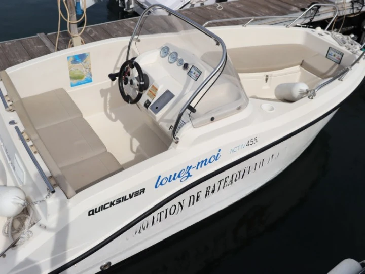 Wynajmij Quicksilver Activ 455 Open w Port de Sète