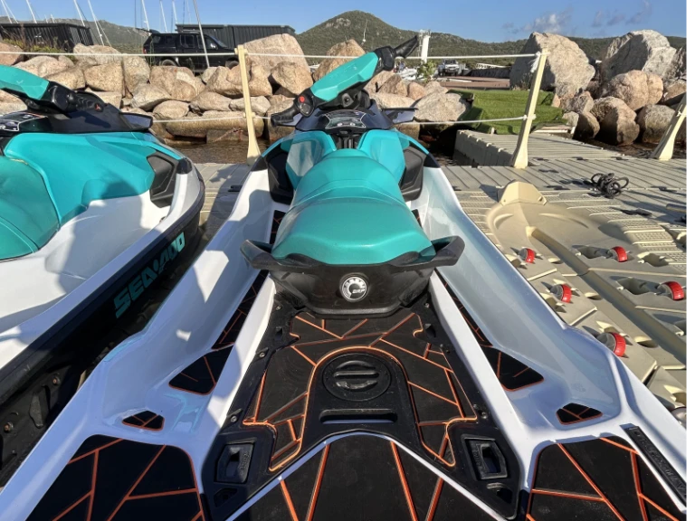 Sea-Doo Gtx pro 130 między profesjonalistami a osobami prywatnymi w Pianottoli-Caldarello