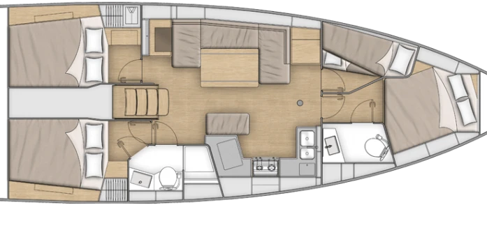 Wynajem łodzi Bénéteau Oceanis 40.1 w Le Marin na SamBoat 
