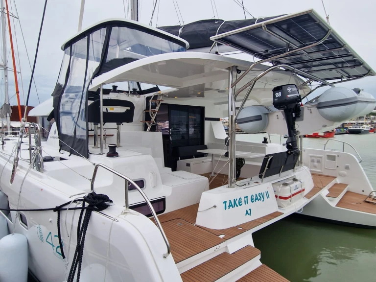Wynajem łodzi Bonifacio tanio Lagoon 42