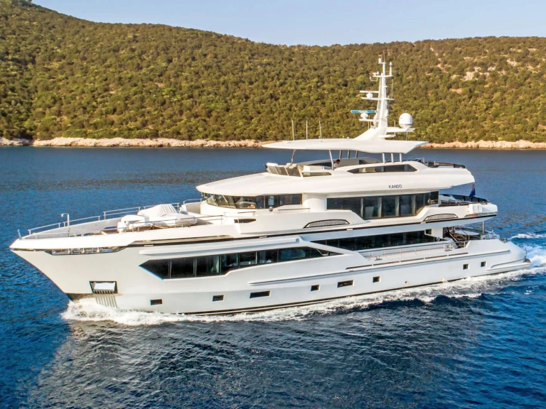 Wynajem Luksusowy jacht w Bodrum -  Custom Built Aluminum Cutter KANDO