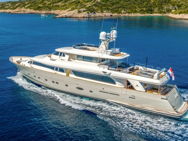 Wynajem w Split- Ferretti KLOBUK na SamBoat