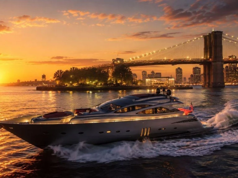 Wynajmij Luksusowy jacht z lub bez skippera Pershing w New York (City)