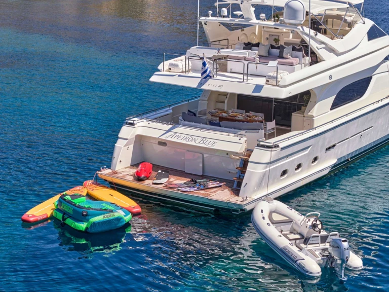 Wynajem łodzi Ferretti APEΙRON BLUE w Lavrio na SamBoat 
