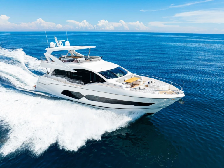 Wynajem Luksusowy jacht Sunseeker z patentem 