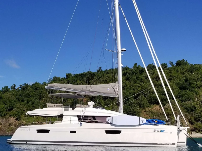Fountaine Pajot BLUE PEPPER między profesjonalistami a osobami prywatnymi w Wyspy Dziewicze USA