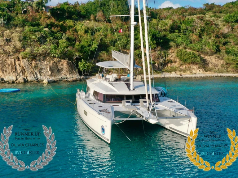 Fountaine Pajot Olivia Charles między profesjonalistami a osobami prywatnymi w Brytyjskie Wyspy Dziewicze