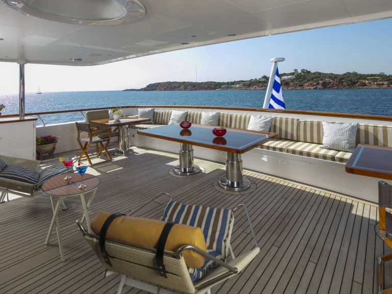 Feadship PEGASUS między profesjonalistami a osobami prywatnymi w Ateny
